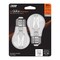 Feit Electric Feit White A15 E26 (Medium) Filament LED Bulb Soft White 60 Watt Equivalence 2 pk BPA1560927WFIL2 - alternate 1